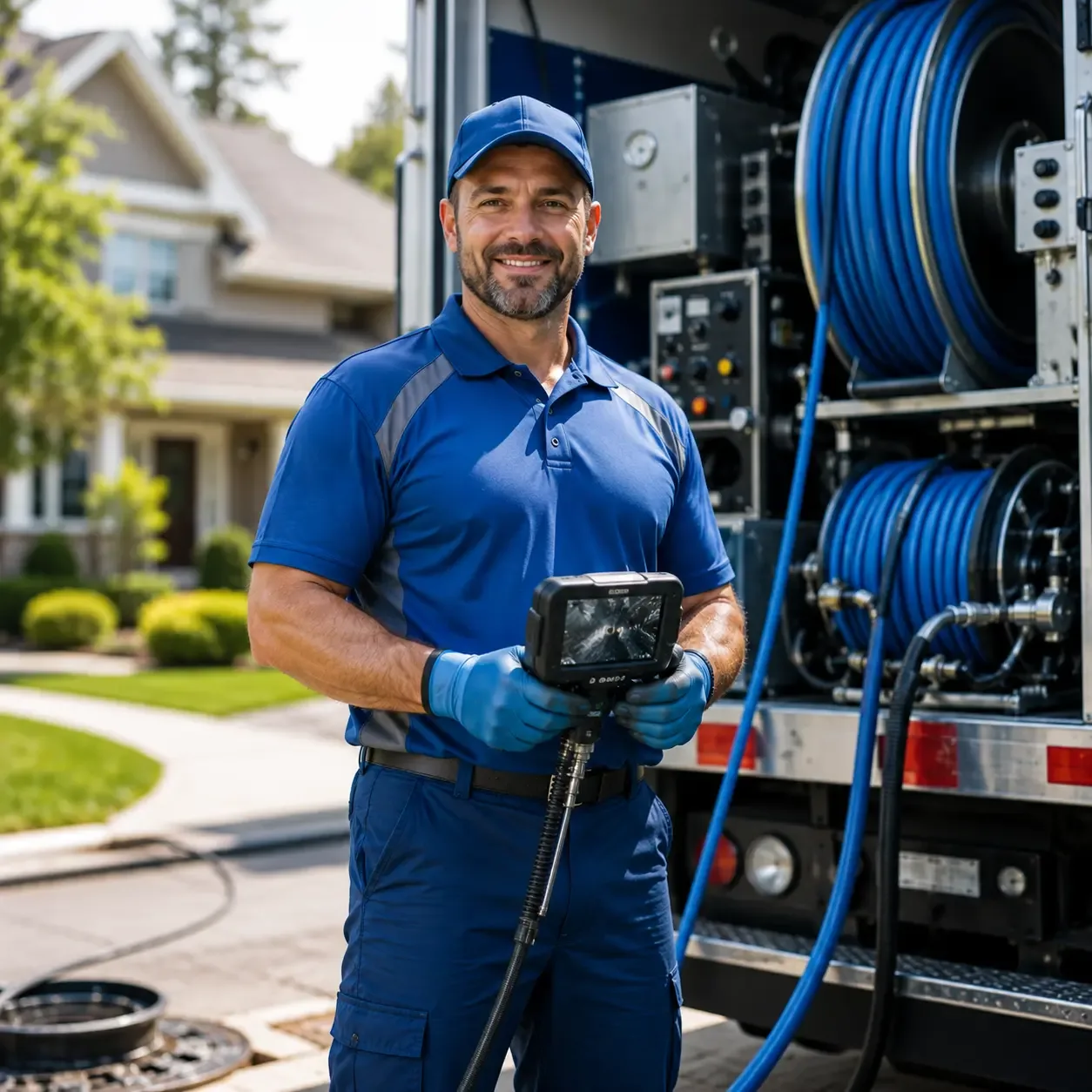 Local outdoor drain cleaning specialists in De Land, IL
